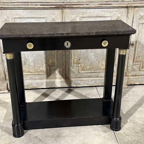 19th century French empire console circa 1810