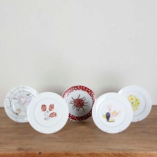 Five Mid Century Plates By Georges ...