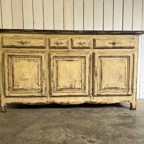 Early 20Th Century French Painted Enfilade