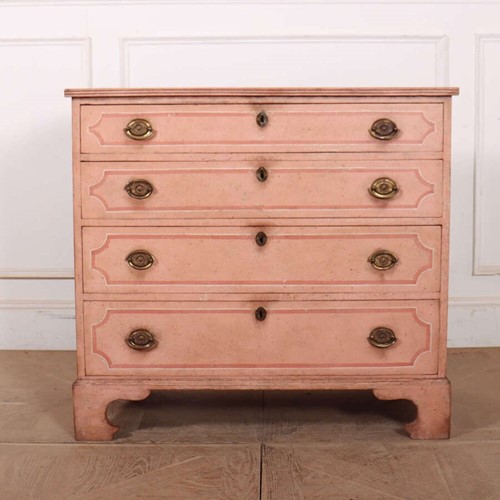 English Painted Chest of Drawers