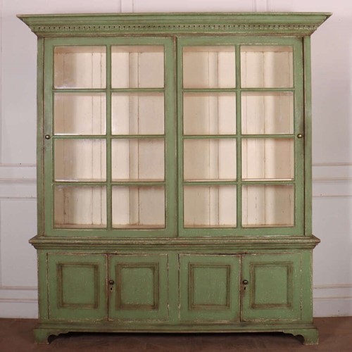 English Glazed Kitchen Cabinet
