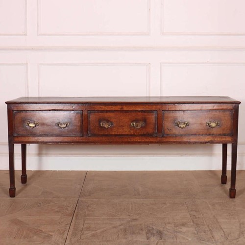 English Oak Dresser Base
