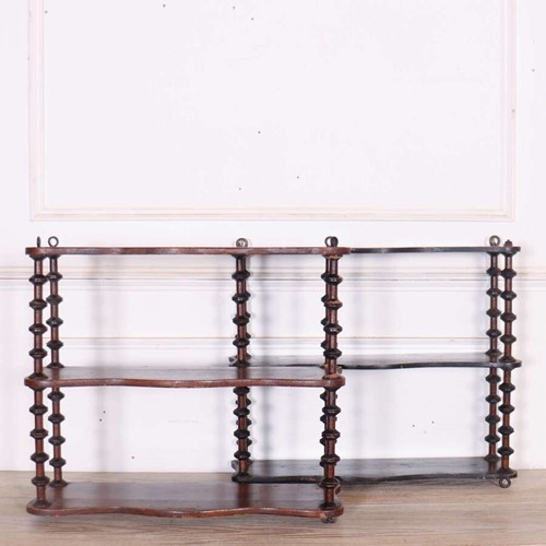 Near pair of English Shelves