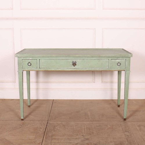 English Painted Desk/ Bedside Table