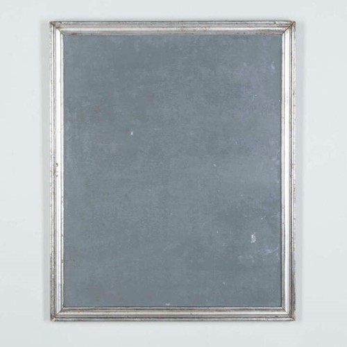 19th Century Silver Gilt Mercury Glass Mirror