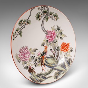 Vintage Decorative Bird Plate, Chin...