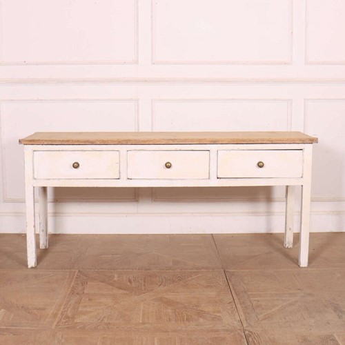 English Original Painted Dresser Base
