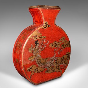 Small Vintage Dried Flower Vase, Ch...