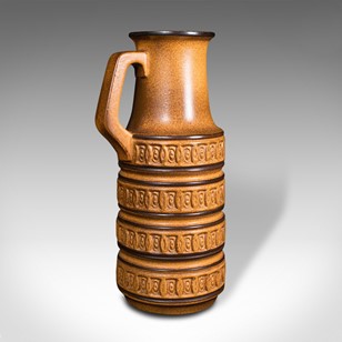 Tall Vintage Decorative Jug, German...