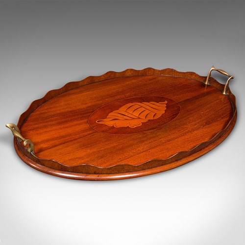 Antique Decorative Afternoon Tea Tray, English, Serving Platter, Regency, C.1820