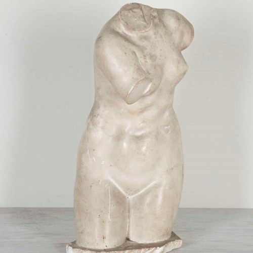 19Th Century Plaster Model Of Venus Torso