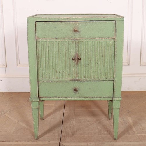 Swedish Painted Bedside Cabinet