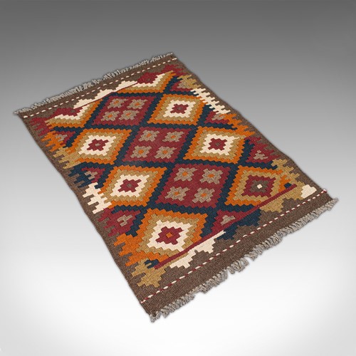 Vintage Maimana Kilim Rug, Caucasian, Decorative Carpet, Prayer Mat, Late 20th.C