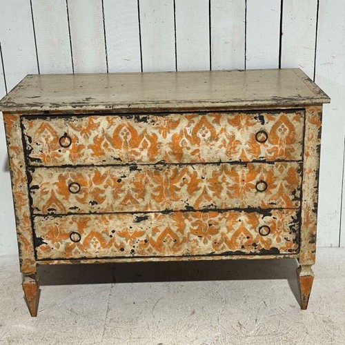 A 19th century Spanish painted commode circa 1820