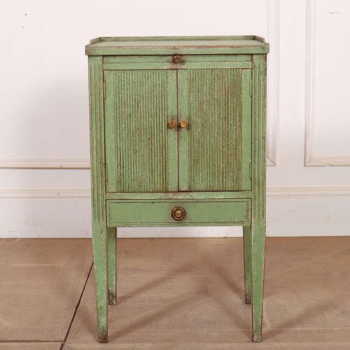 Swedish Painted Bedside Cabinet