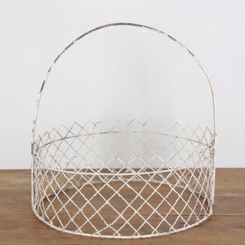 Pair Of 20Th Century Wirework Garden Surrounds
