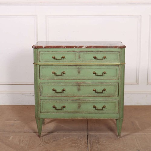 Italian Original Painted Commode