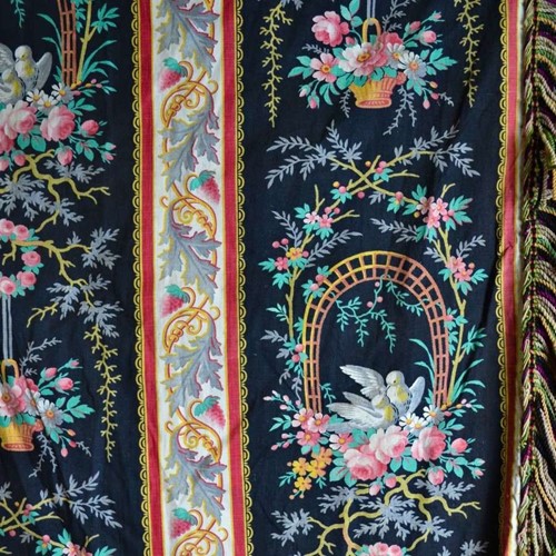 Pair Of Napoleon III Curtains French 19Th Century
