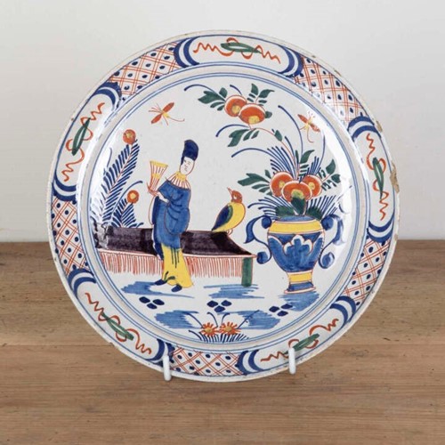 Late 18Th Century English Delft Plate