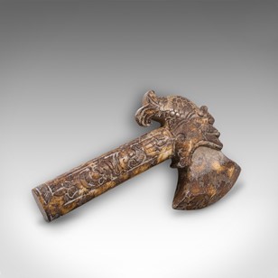 Antique Ceremonial Axe, Chinese, Ja...