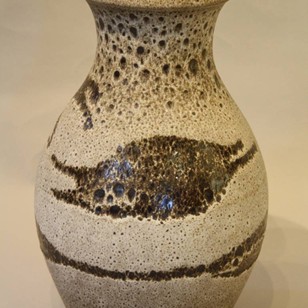 German Ceramic Pottery Vase