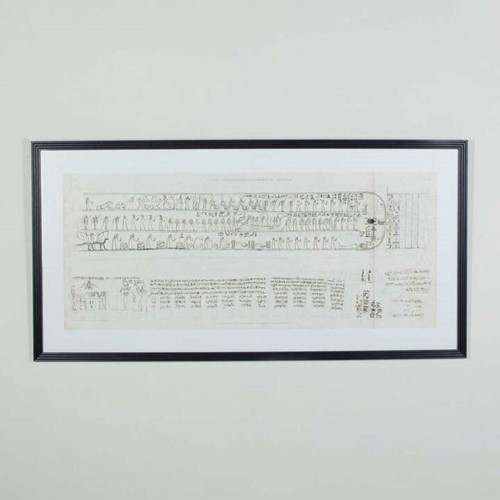 Large First Edition Print 'Description De L'egypt' Circa 1800