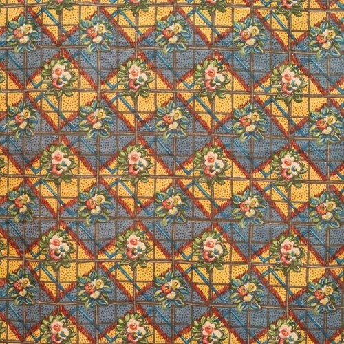 Printed Cotton French Circa 1920s