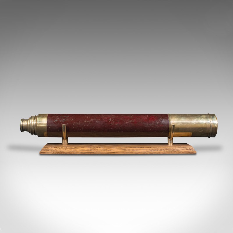 Antique Day or Night Telescope, English, Terrestrial, Henry Ward