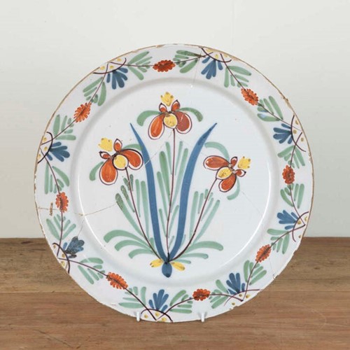 18th Century Lambeth Delft Charger