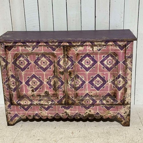 19th century Catalan painted buffet circa 1830