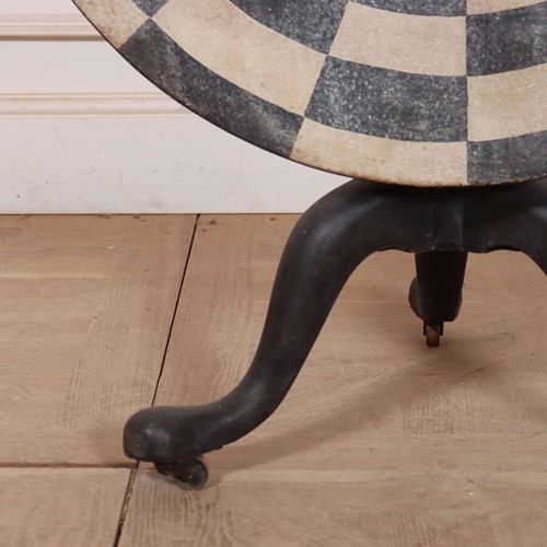 English Painted Tripod Table