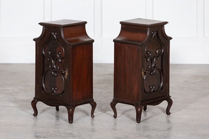 Pair 19thC English Mahogany Glazed Cabinets-adam-lloyd-interiors-0-1-main-638005779043580456.jpeg