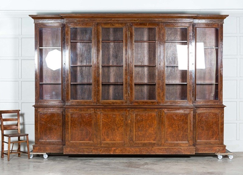 19thC English Burr Walnut Breakfront Bookcase-adam-lloyd-interiors-0-1-main-638024013636984684.jpeg
