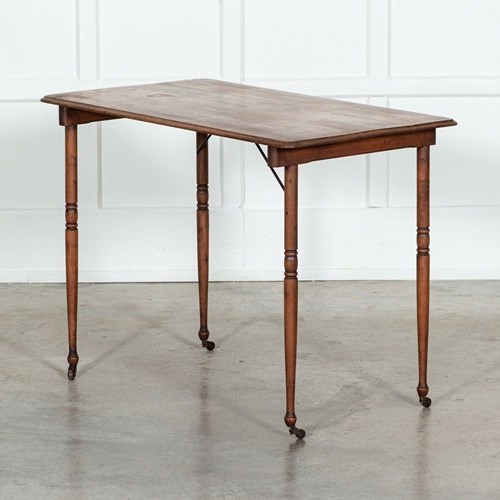 American Oak Folding Cutting/Work Table