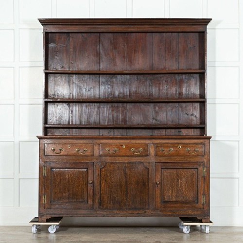 Large 18Thc English Oak Dresser