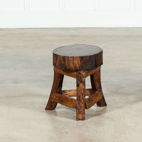 Mid 20Thc English Vernacular Stool