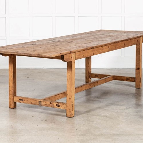 Monumental English Farmhouse Table