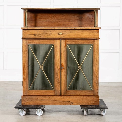 English Regency Rosewood Chiffonier