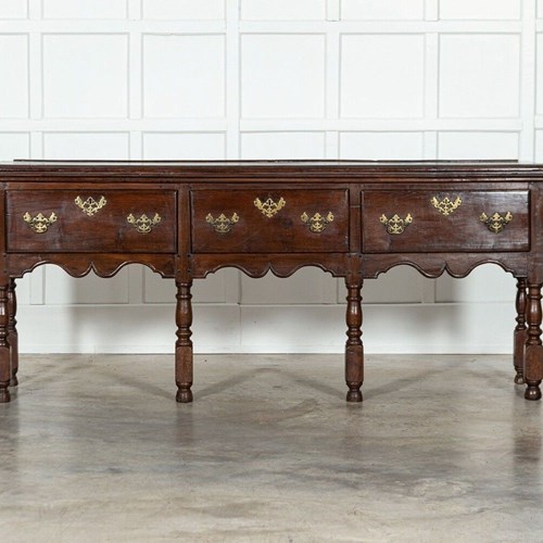 Large 18Thc English Oak Dresser