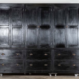Monumental 19Thc English Ebonised O...