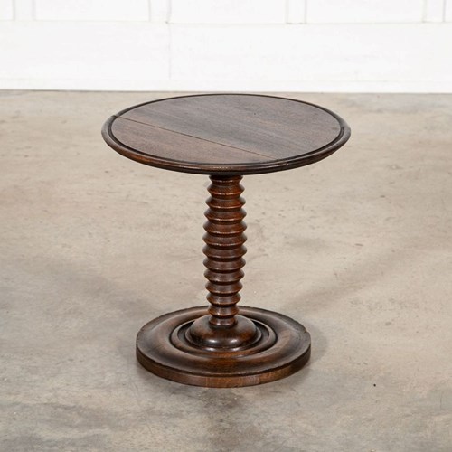 19Thc French Bobbin Fruitwood Table