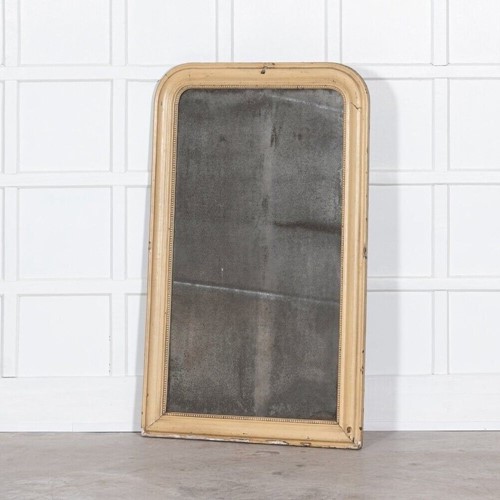 Large 19thC French Foxed Mirror