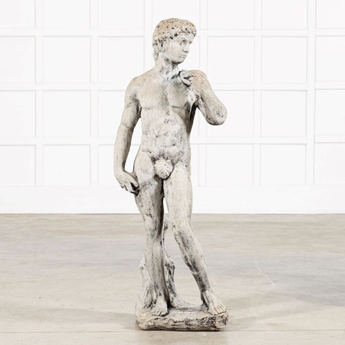 English Michelangelo's David Statue