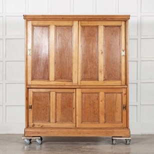 Large 19Thc English Pine Housekeepe...