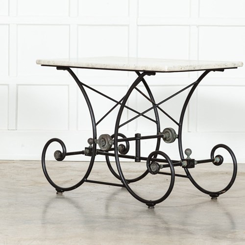 French Marble Patisserie Table