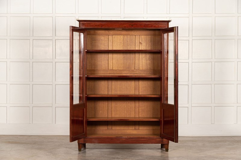 19Thc French Marble Top Glazed Bookcase / Vitrine-adam-lloyd-interiors-1-2-main-638162596071394852.jpeg