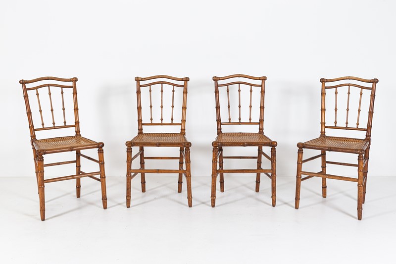 19thC Set of 4 French Faux Bamboo Rattan Chairs-adam-lloyd-interiors-19thc-french-faux-bamboo-rattan-chairs-main-637588634136765407.jpg
