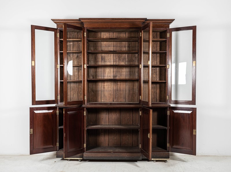 19thC Glazed Mahogany Breakfront Bookcase-adam-lloyd-interiors-19thc-mahogany-breakfront-glazed-bookcase4-main-637722399935979325.jpg
