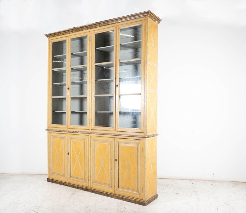 Large 19Thc French Painted Pine Glazed Bookcase-adam-lloyd-interiors-2-19thc-french-painted-glazed-bookcase10-main-637874462371085957.jpeg