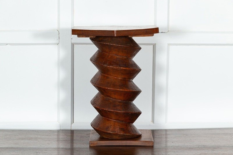 ​Midc French Elm Corkscrew Pedestal Table-adam-lloyd-interiors-2-3-main-638308876782975830.jpeg